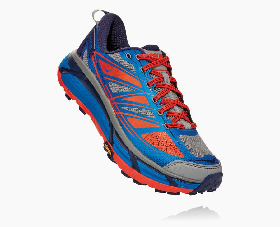 Hoka One One Trailsko Herre - Mafate Speed 2 - Blå - 491672RVP